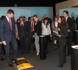 Los Príncipes en una de las actividades del Caixalab Experience